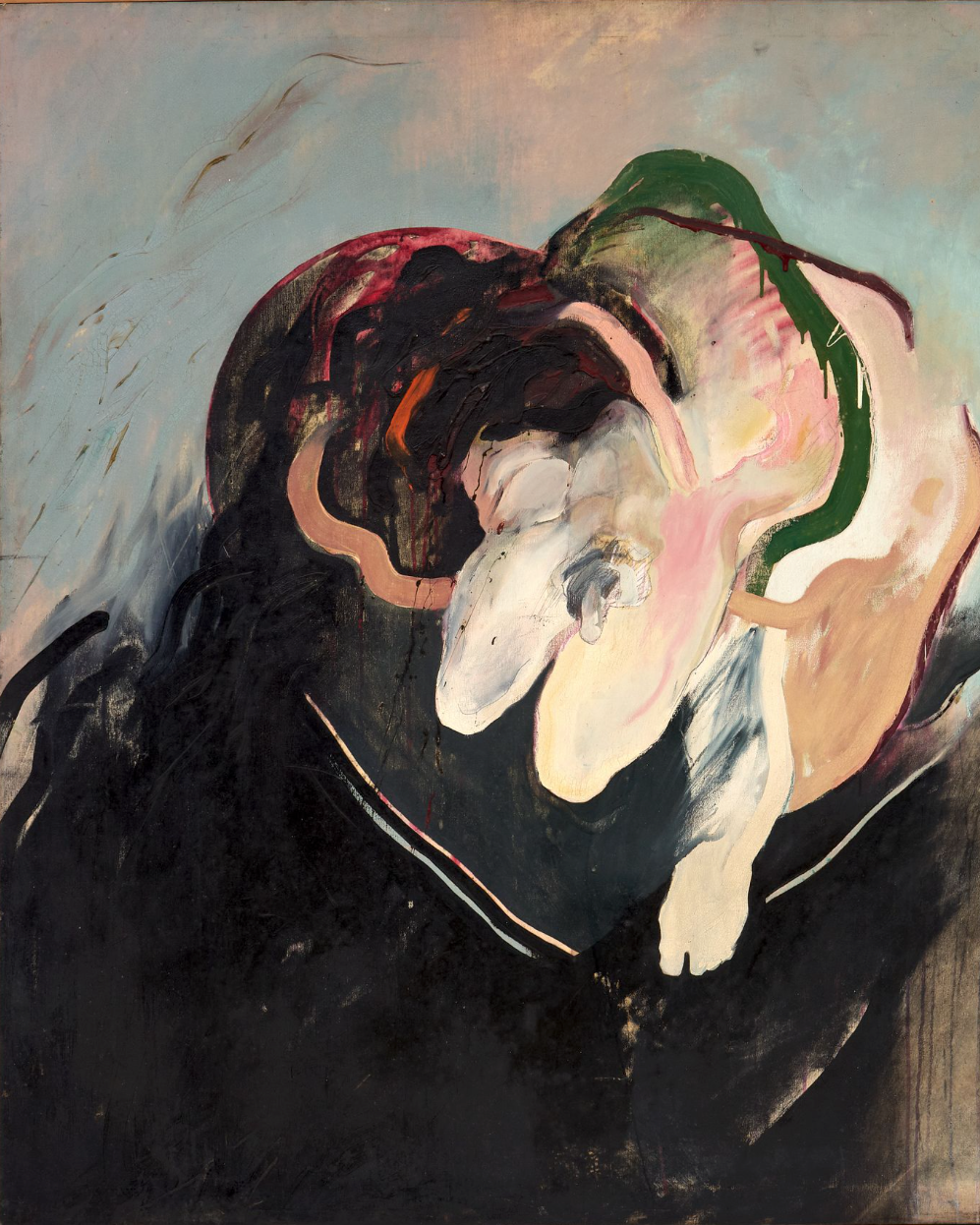 Large Figurative Abstract on Canvas