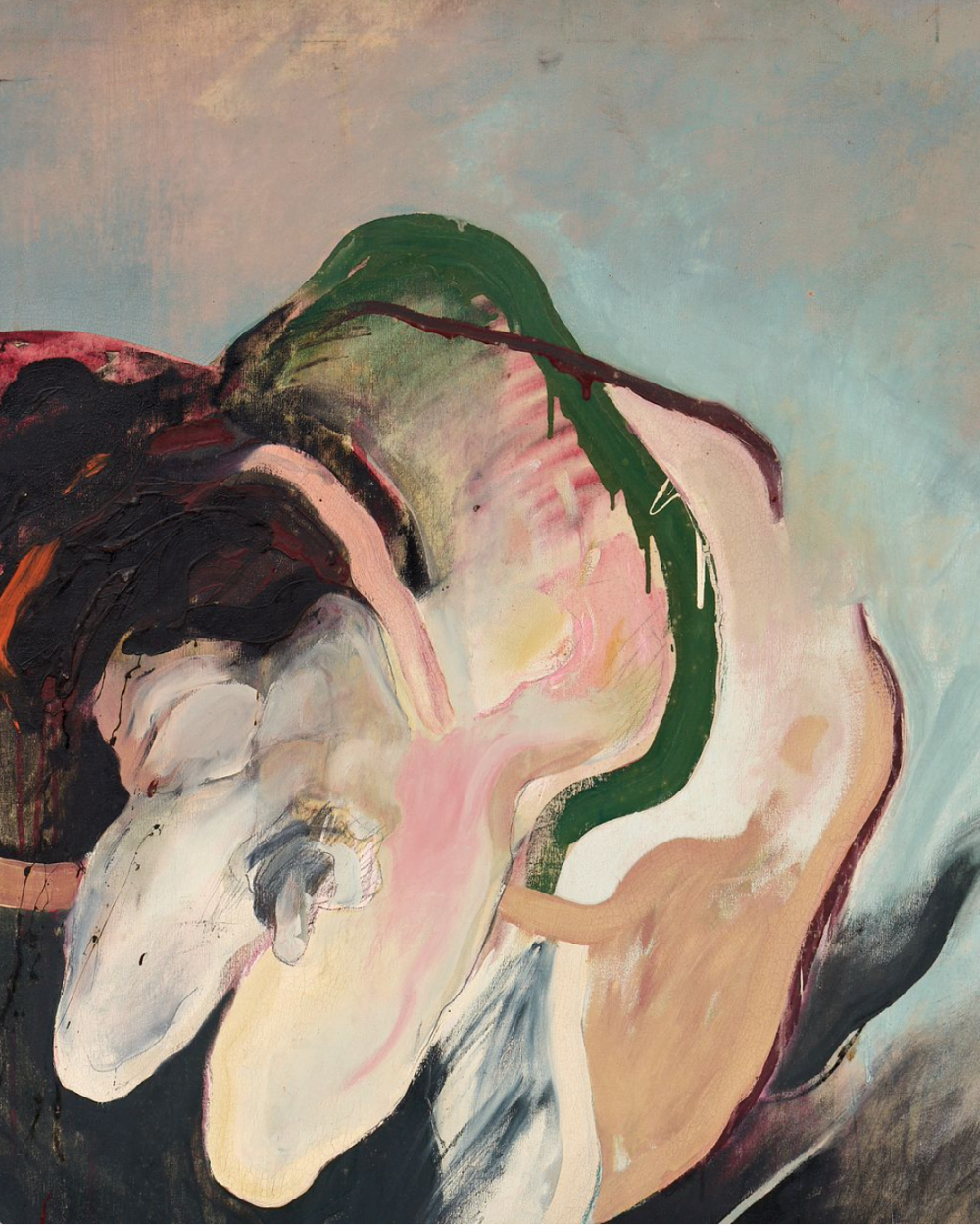 Large Figurative Abstract on Canvas