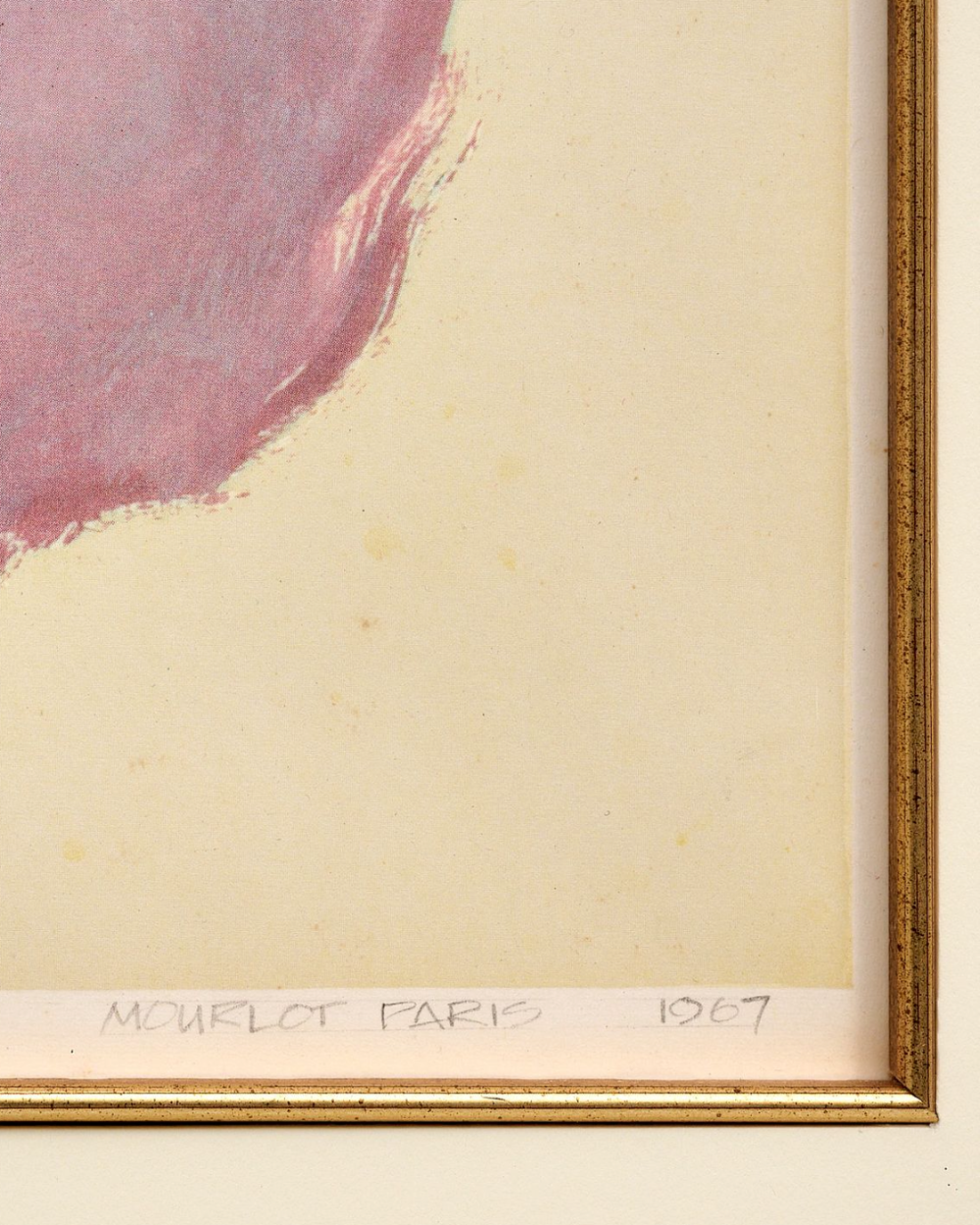 Georges Braque Framed Lithograph