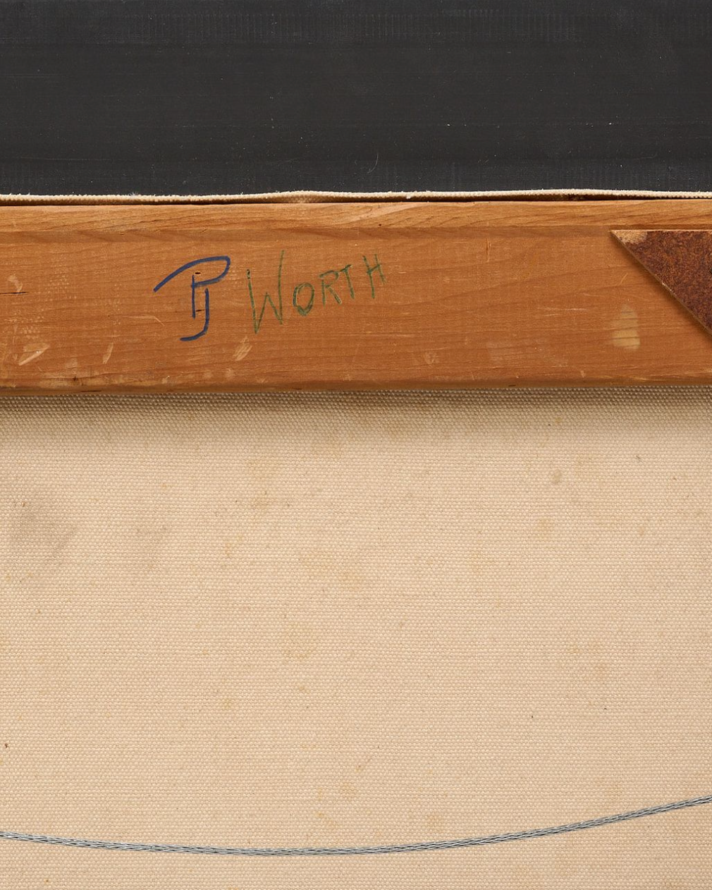 Vintage Original Framed Abstract