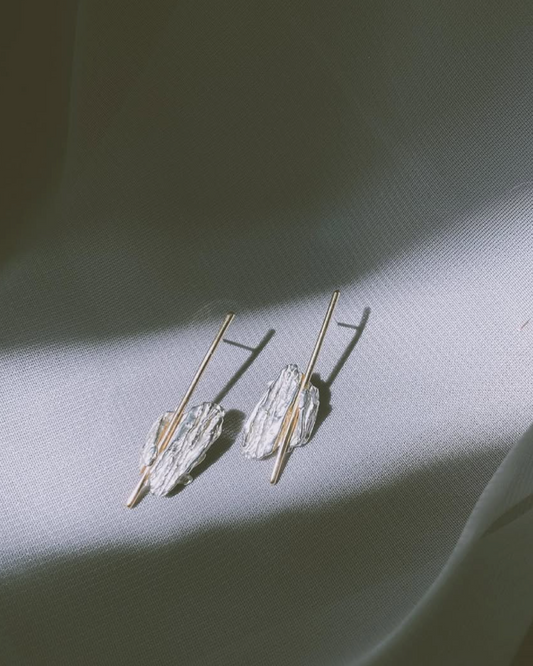 Stone & Stick Earrings | Salt Grass Jewelry