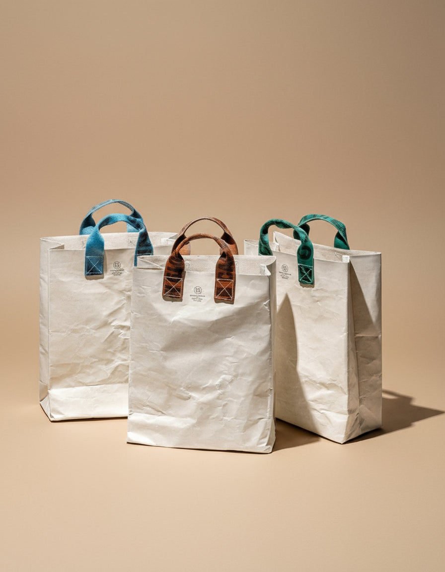 Recycled Sling Belt Canvas Tote