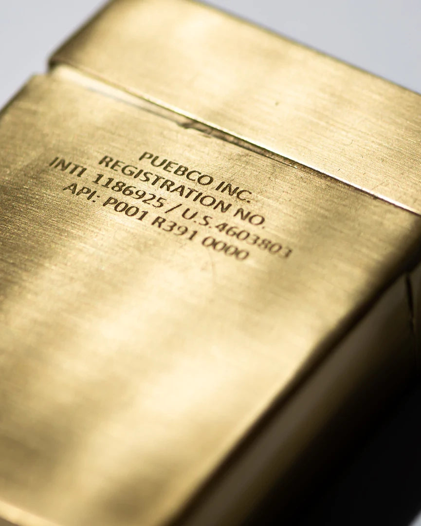 Brass Playing Card Case