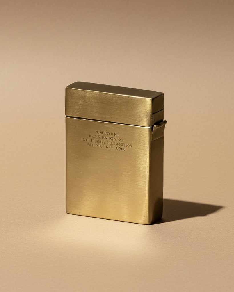 Brass Playing Card Case