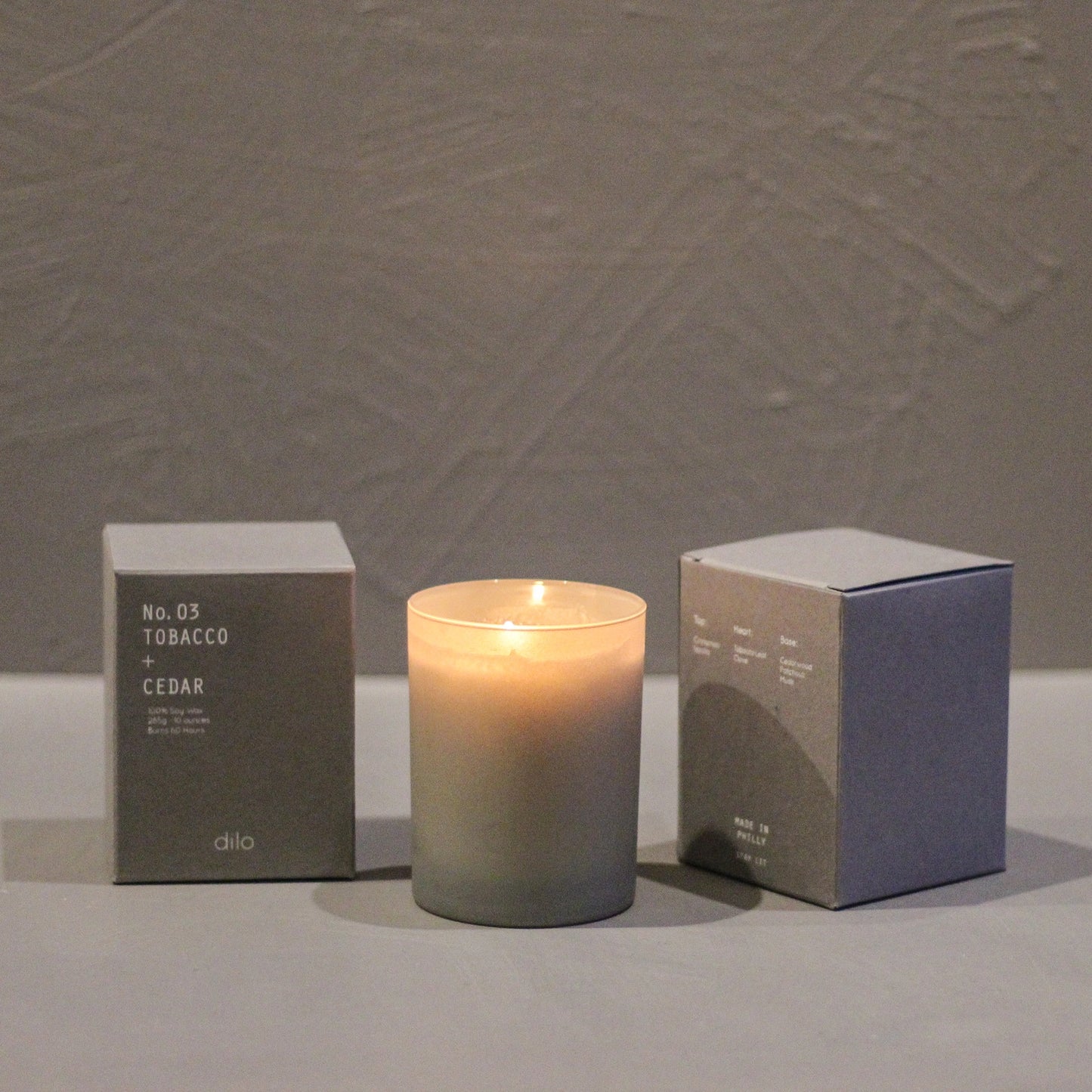 No.3 Tobacco + Cedar Candle