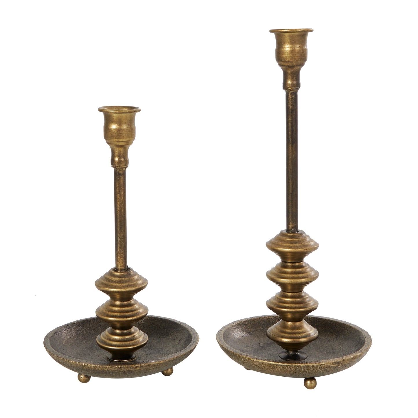 Footed Candlestick Holders