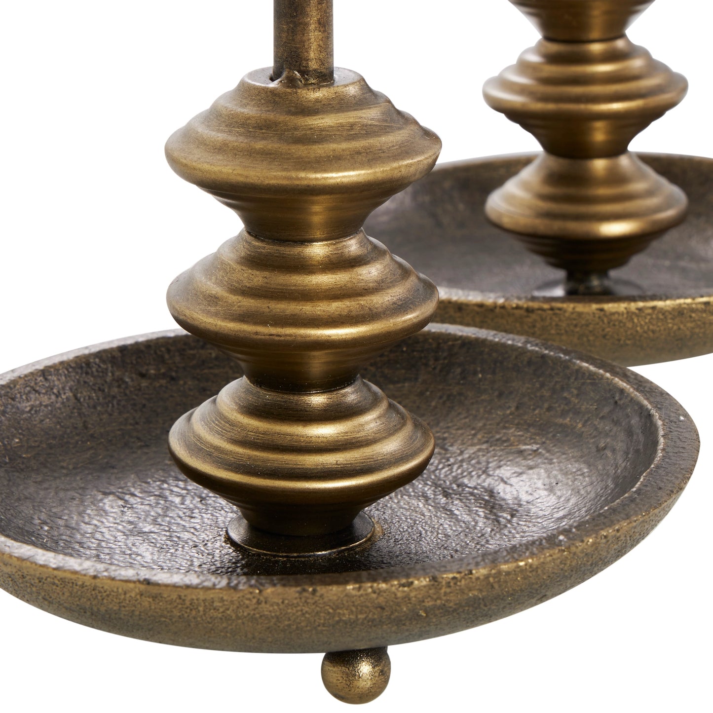 Footed Candlestick Holders