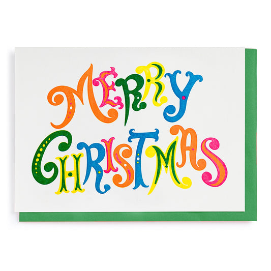 Merry Christmas Greeting Card