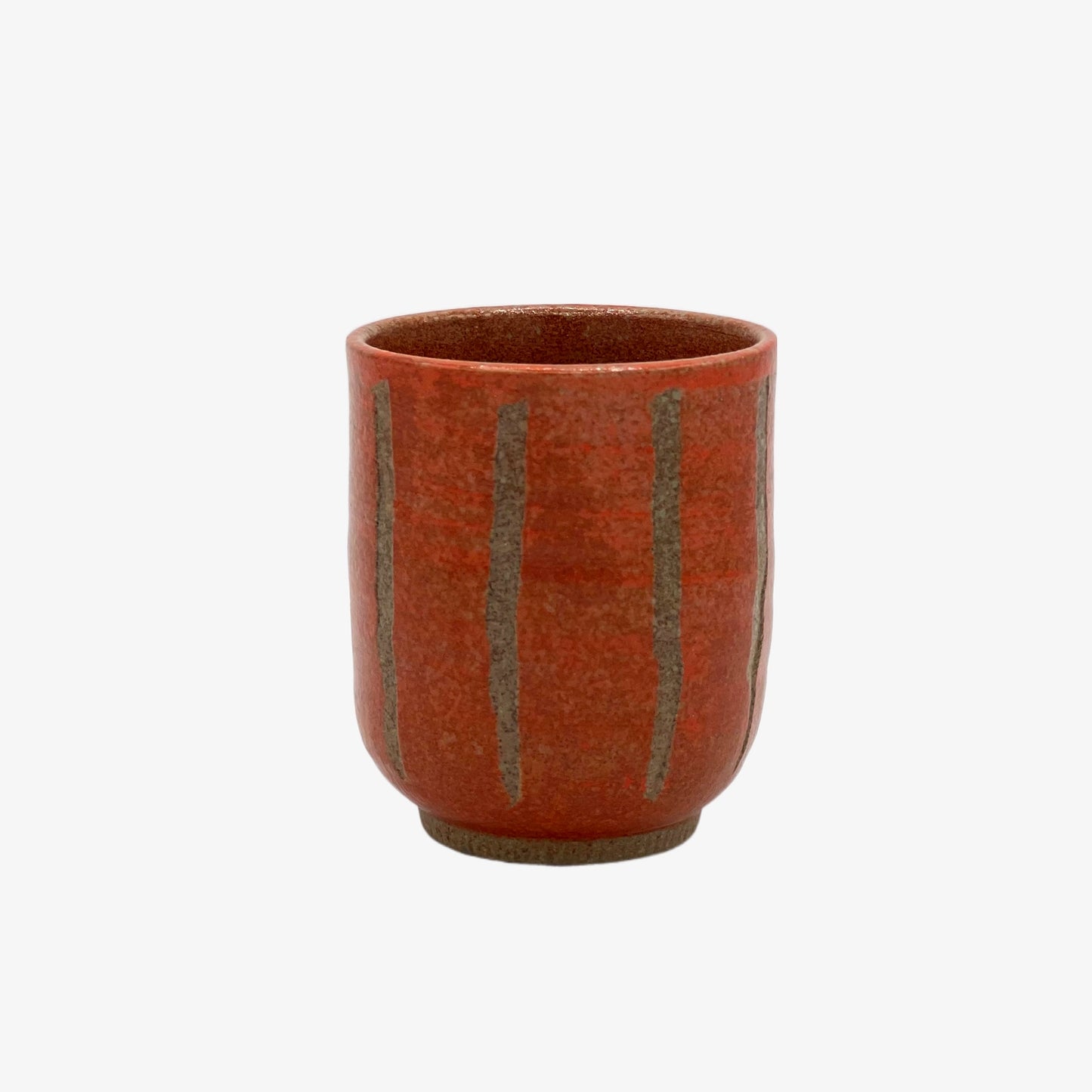 Red Japanese Teacup