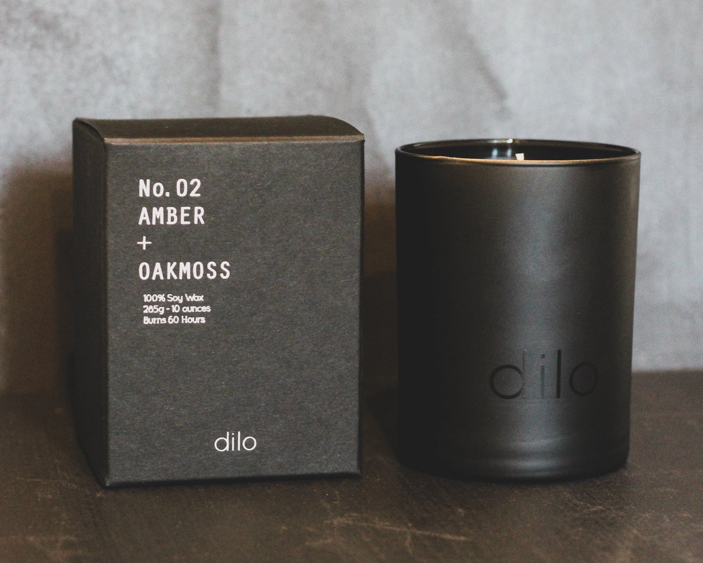 No.2 Amber + Oakmoss Candle