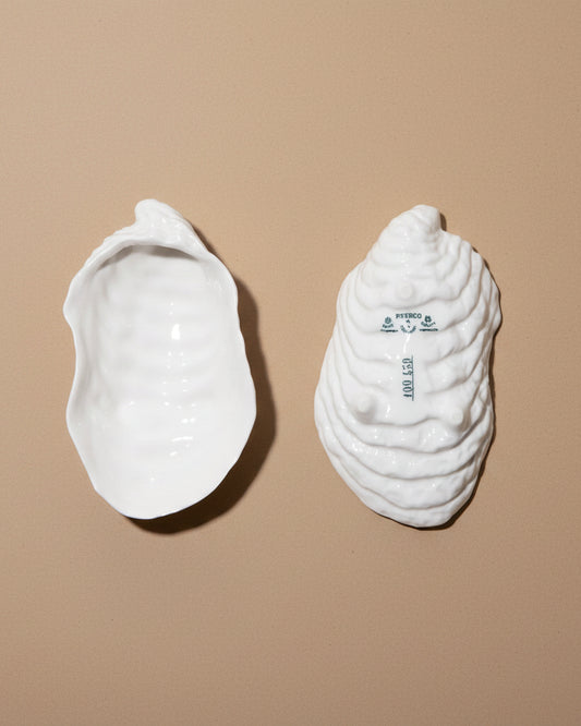 Porcelain Oyster Shell Tray